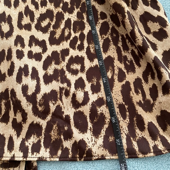 Christina V Leopard Print Mini dress or party top - Picture 12 of 13